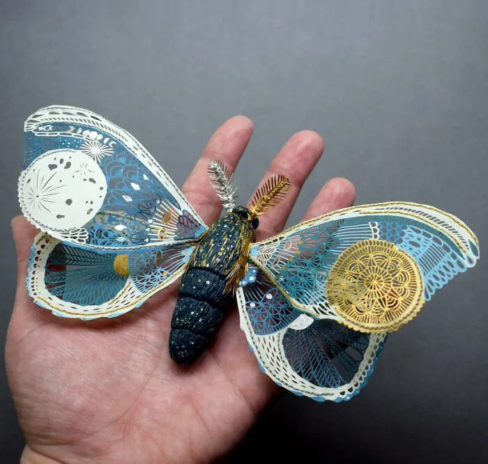 Papercut Artist Creates Intricate And Beautiful Designs Inspired By Natural Life (42 Pics)