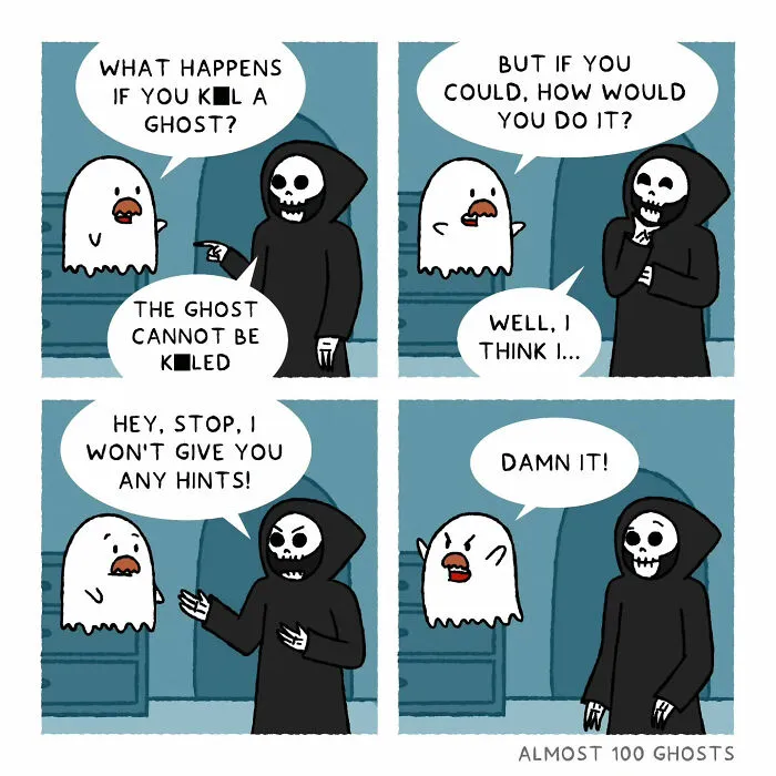 40 Cute And Funny Comics By This Artist About Ghosts' Everyday Adventures (New Pics)
