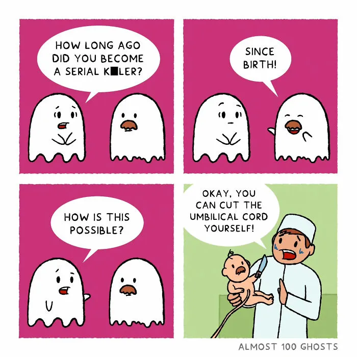 40 Cute And Funny Comics By This Artist About Ghosts' Everyday Adventures (New Pics)
