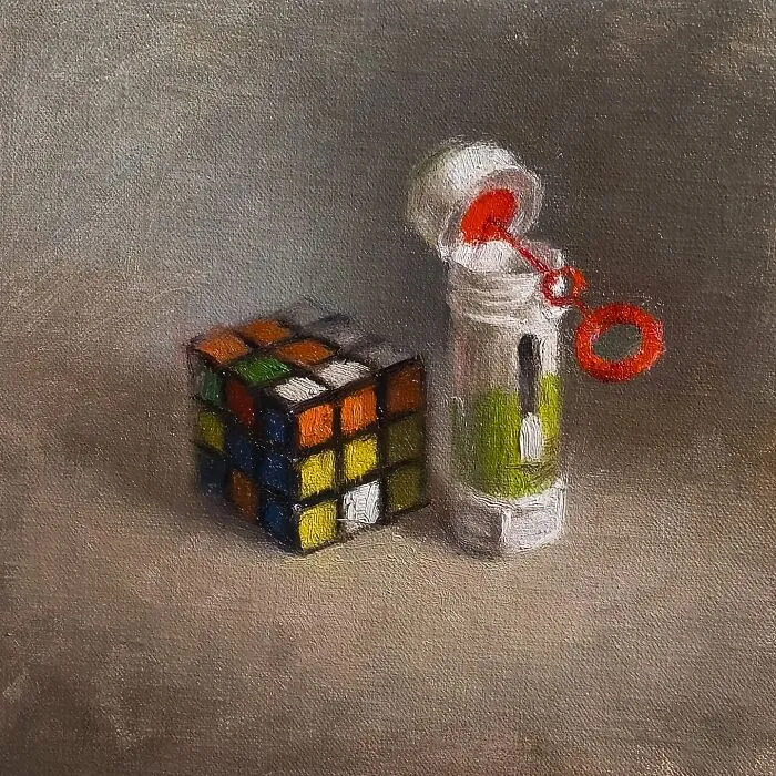 43 Nostalgic Paintings Of This Romanian Artist's Childhood That You Might Relate To