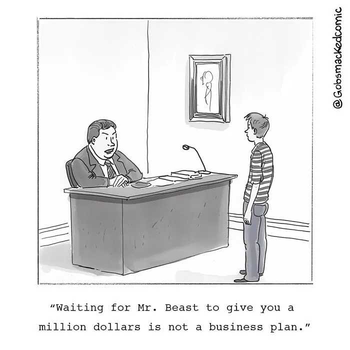 Artist Creates Single-Panel Cartoons, Here Are 20 Of The Funniest Ones