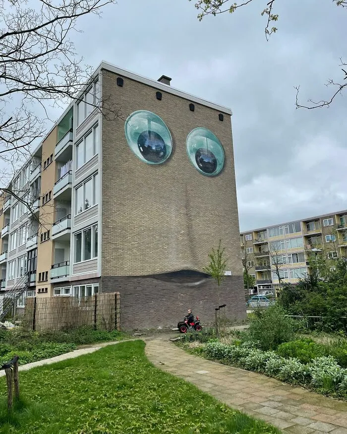 Dutch Artist Created 30 Jaw-Dropping Murals On Building Walls