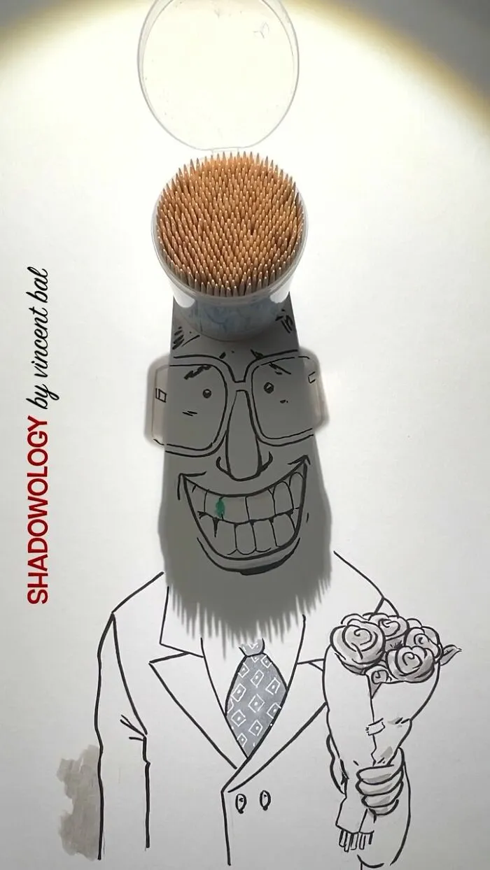 Belgian Artist Uses Shadows To Create Humorous Illustrations (23 New Pics)