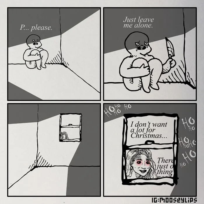 22 Hilariously Absurd Comics Created By Mooseylips And Packed With Weird And Absurd Humor