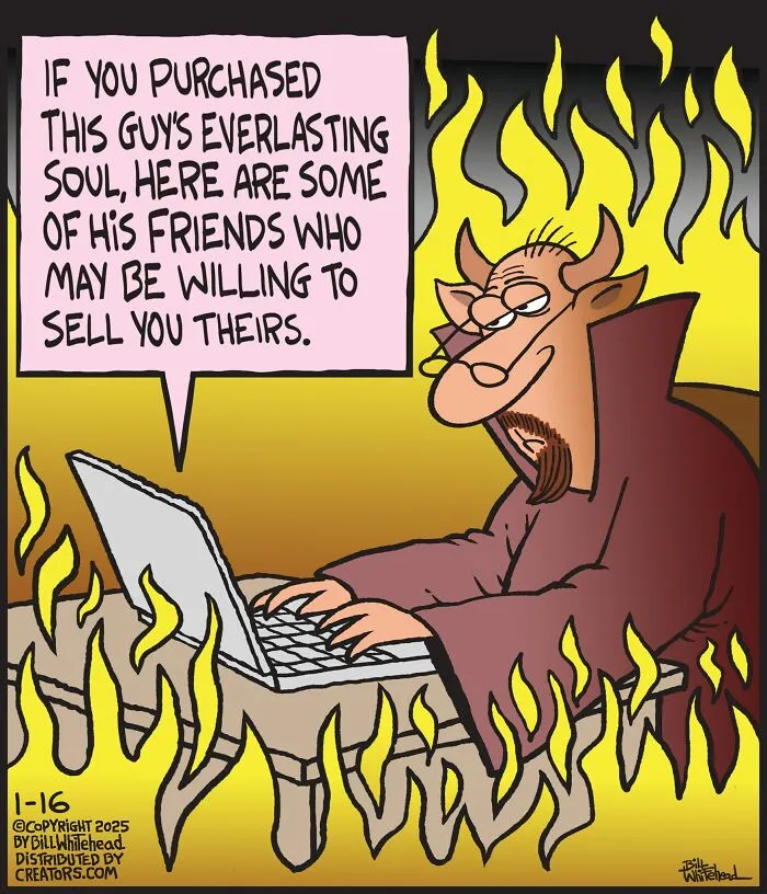 34 Hilarious One-Panel Comics By Bill Whitehead To Add A Smile To Your Day (New Pics)