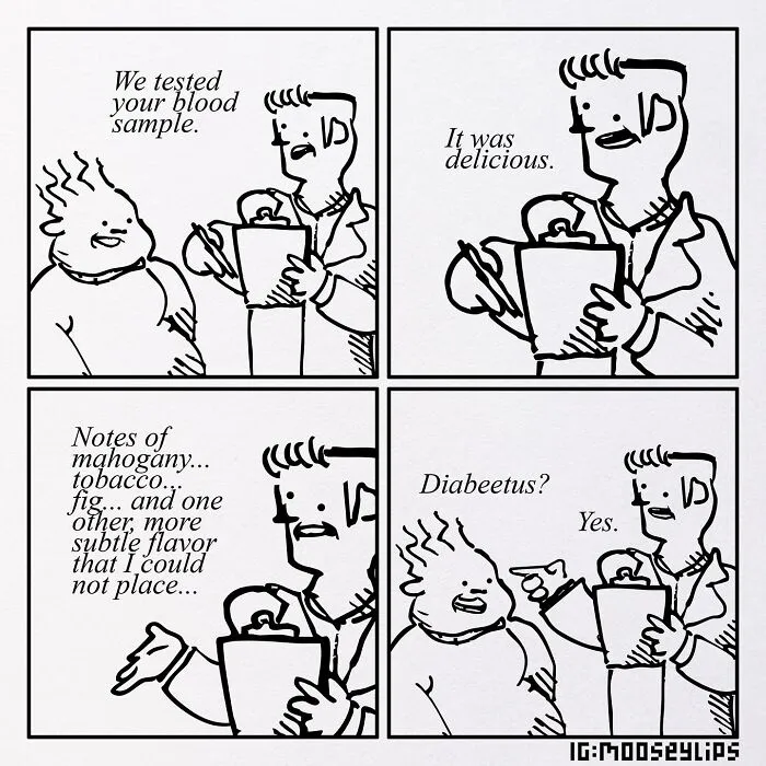22 Hilariously Absurd Comics Created By Mooseylips And Packed With Weird And Absurd Humor