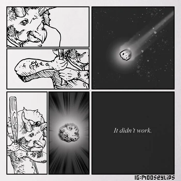 22 Hilariously Absurd Comics Created By Mooseylips And Packed With Weird And Absurd Humor