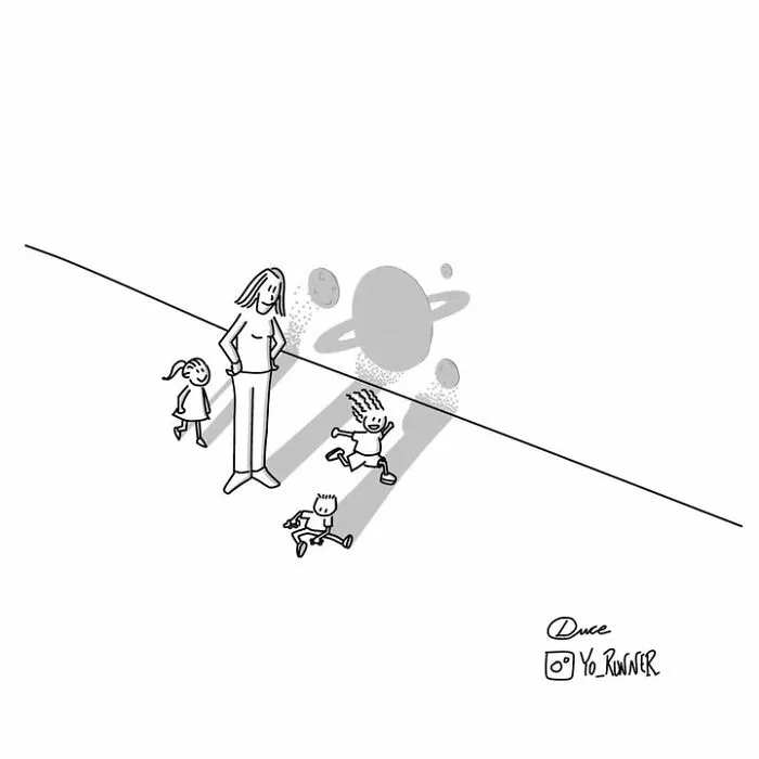Artist Captures The Heartwarming Beauty Of Everyday Life In 15 Minimalist Illustrations (New Pics)
