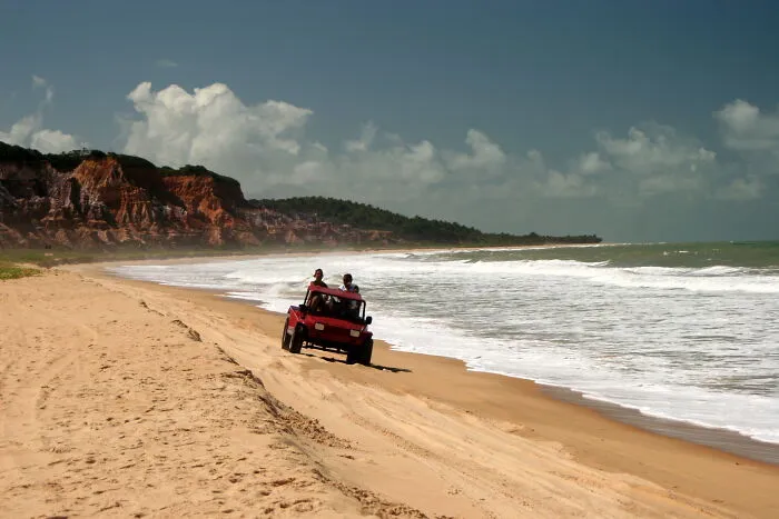 Falesias, Praia Do Gunga - Al, 2010