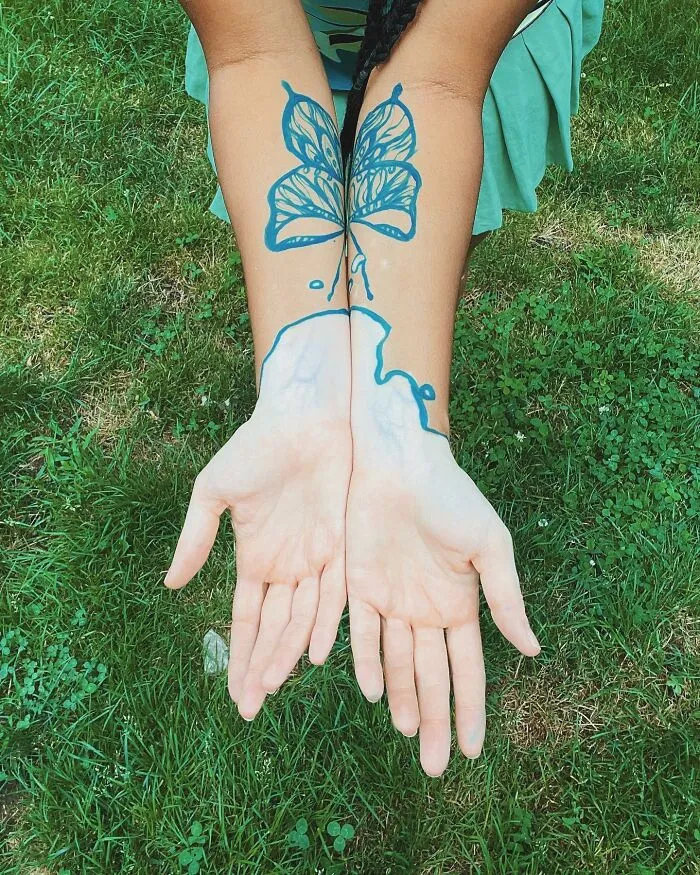 Dancer-Turned-Artist Amara Aleman Turns Her Vitiligo Into Vibrant Body Art (20 Pics)