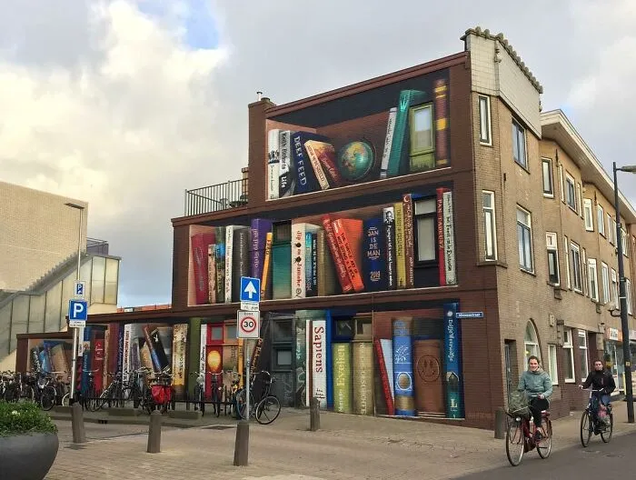 Dutch Artist Created 30 Jaw-Dropping Murals On Building Walls