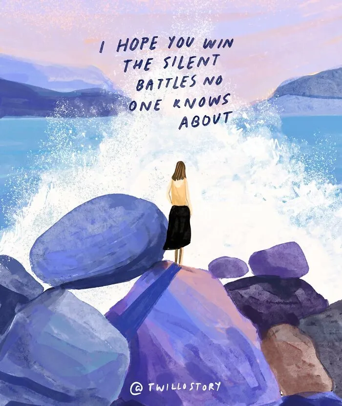 Artist Creates Uplifting Illustrations For Mental Wellness And Positivity (39 Pics)