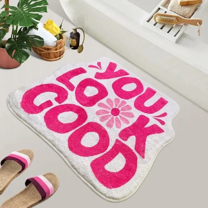Start Your Day Right With This <a Style="Display:inline;" Href="Https://Www.amazon.com/Shiyue-Bathroom-Absorbent-Superior-Microfiber/Dp/B0ck8ldsqm?crid=39ab738ono634&dib=eyj2ijoimsj9.7pu4gl2nguxnwjz09xwnrhz-Ckfxv78lelbro80x8rsdrcrjv7zynjn9kp6w8xj6dajycc6fwsrqs_-9ohgy292uzfybcxwotpvbqj2-Tna_m5lbsceotazfr9qyvdkegc4p_p1g9z6-Rzc3zzq8ocyhthpdbjivdmyleuknfc9f7ndnj75yxxfosqhvibhwfldyeoxojzt7hczz5h5vdbqamlzlswugwj5urqlrot7_brpgkiucpqntdnucm0b-An-Wy-Zvgkma2ipkeg4l4qbpcfidlfnxo1aoxw0bxat7_xtbjnov9vemcd_2k8qsf9_ytnuwc_rytjli1mhyw7dqzrhvjmgwvltsa6-U5dzuw_08_yvtpxnw2d9khpvik0z5e3uqgduhwmkvxacnyw9ybcamanymvjwfhciabhxejcvkgaoknsupd8zvjq7d.frwojpk33n7dym15bms5gff_quaxfe00qs7sc0dj2s0&dib_tag=se&keywords=bathroom%2brugs&qid=1739884005&sprefix=bathroom%2brug%2caps%2c197&sr=8-101&xpid=lx1ogm4hfmzea&th=1&linkcode=ll1&tag=bpmelon-20&linkid=a70c07428e9465278a89c867ea7be579&language=en_us&ref_=as_li_ss_tl" Target="_blank"><span Style="Font: Inherit; Color: #d74b1f;"> Positive Bathmat</Span> That Basically Hands You Good Vibes To Kick Start Your Day On A Cheerful Note