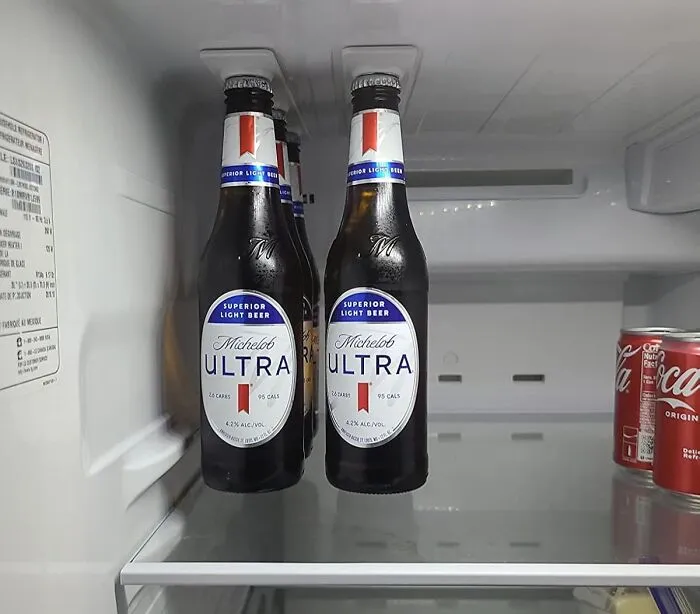 Reclaim Your Fridge Real Estate And Give Your Favorite Beverages A Stylish Suspension With The <a Style="Display:inline;" Href="Https://Www.amazon.com/Bottleloft-Strong-Like-Bull-Magnets/Dp/B01kfzfbki?ie=utf8&linkcode=ll1&tag=bpscorpion-20&linkid=1833ebb62db914de71003185368b4d5a&language=en_us&ref_=as_li_ss_tl" Target="_blank"><span Style="Font: Inherit; Color: #d74b1f;"> Bottle Hanging Strip</Span>, Its A Super Functional Way To Keep Things Organized And Showing Off Your Drinks To Make Reaching That Next Beverage That Much Easier