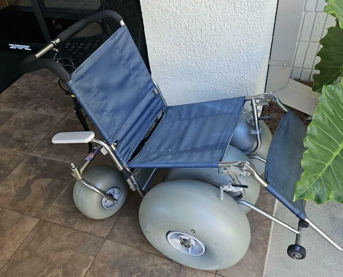 Florida Condo I Stayed At Had Beach-Accessible Wheelchairs