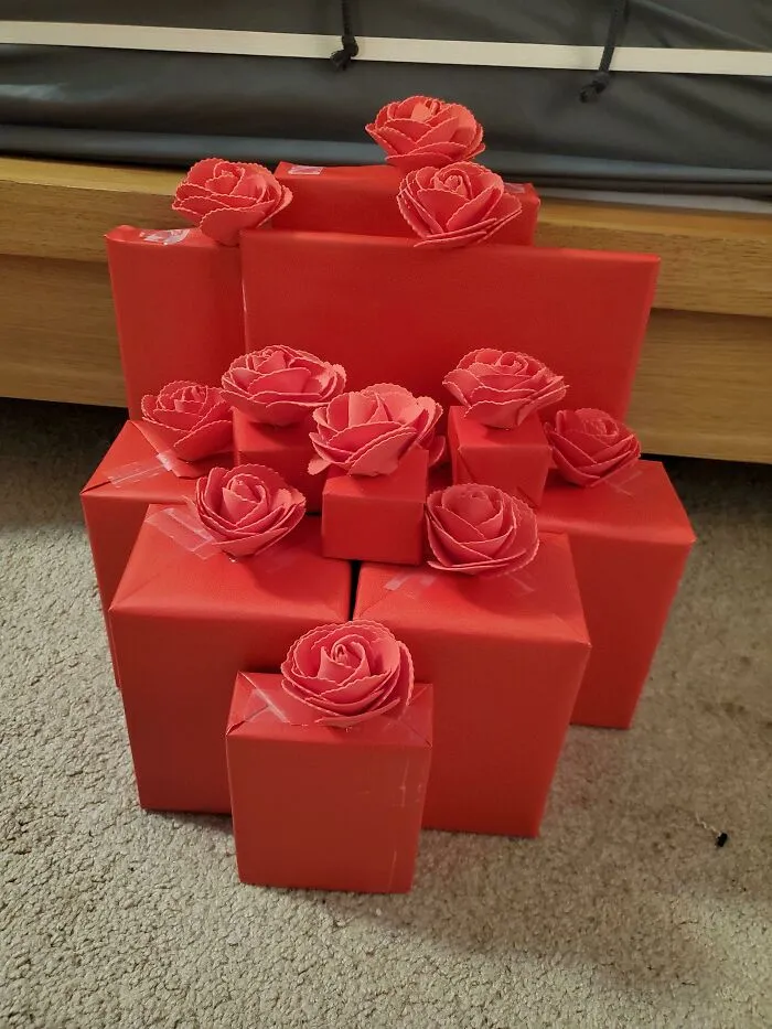 A Dozen Red Roses For My Wife For Valentines Day
