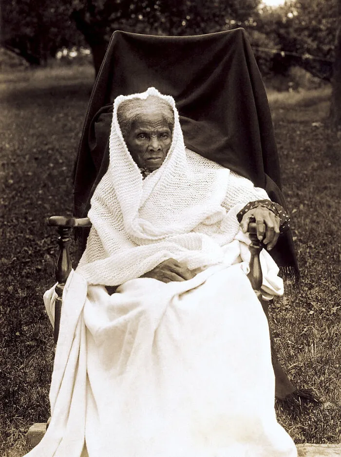 Harriet Tubman, A Tiny Little Woman , Aged 90, Of Less Than 5 Feet Tall, This Brave Soul Rescued Seventy People From Slavery. In This Final Photograph Taken Of Tubman, She’s Frail, And In Near-Constant Pain