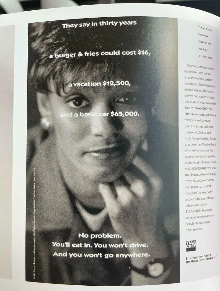 An Eerily Accurate Ad From 1996 I Found In An Advertising Book