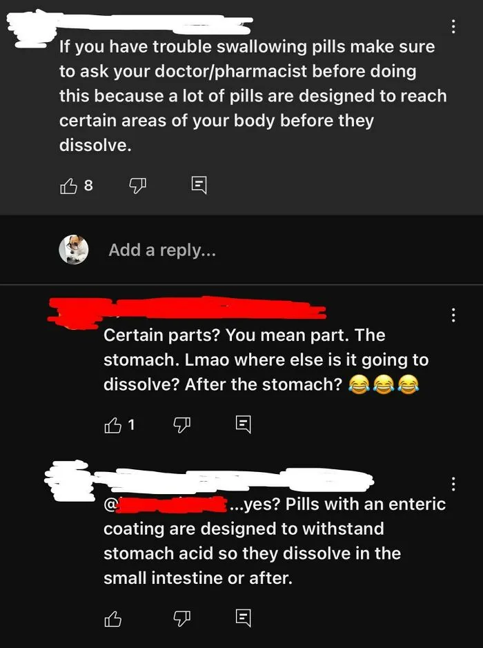 On A Video About Dissolving Pills In Water Using A Syringe