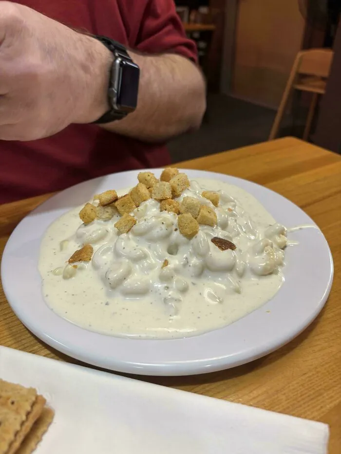 This Is How My Dad Eats His Salad. “You Have To Let Me Mix It Up First!”