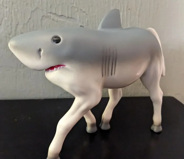The Majestic Horseshark: Because Who Needs Reality When You Can Have A <a Style="Display:inline;" Href="Https://Www.amazon.com/Randimals-Figurine-Encourages-Adventure-Imagination/Dp/B08l287bq8?ie=utf8&th=1&linkcode=ll1&tag=bpyak-20&linkid=23c66fa574dd8d1a95c34e7d636071ee&language=en_us&ref_=as_li_ss_tl" Target="_blank"><span Style="Font: Inherit; Color: #d74b1f;"> Horseshark Toy </Span> That Says "I Give Zero Fins About Biology, But 100% About Awesomeness"?