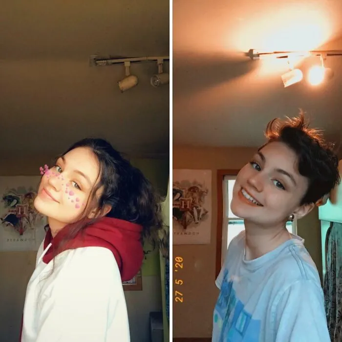 Antes y después