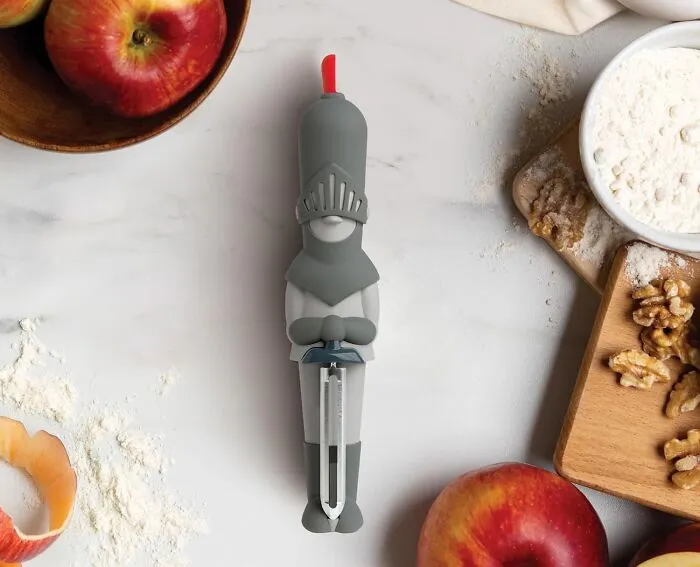 Protect Your Kingdom, One Peel At A Time, With The <a Style="Display:inline;" Href="Https://Www.amazon.com/Ototo-Medieval-Knight-Vegetable-Peeler/Dp/B0dc6fg4xx?th=1&linkcode=ll1&tag=bpsquirrel-20&linkid=c4c3f20336066a08a3cef9aba388db39&language=en_us&ref_=as_li_ss_tl" Target="_blank"><span Style="Font: Inherit; Color: #d74b1f;"> Knight Peeler</Span>; Nothing Makes Healthy Food More Fun Than Having An Armored Warrior Guarding Your Veggies