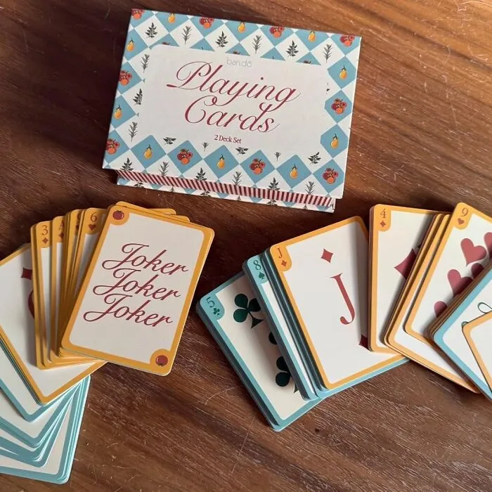 Deal Yourself A Hand Of Vintage Vibes With This <a Style="Display:inline;" Href="Https://Www.amazon.com/Ban-Do-Playing-52-Count-Standard-Decorative/Dp/B0dq5rbjhj?&linkcode=ll1&tag=bpostrich-20&linkid=7be4171bb013e2b344cb53512b41d0c7&language=en_us&ref_=as_li_ss_tl" Target="_blank"><span Style="Font: Inherit; Color: #d74b1f;"> Retro Styled Playing Cards </Span>! They're The Perfect Way To Add A Little Old-School Charm To Your Next Game Night