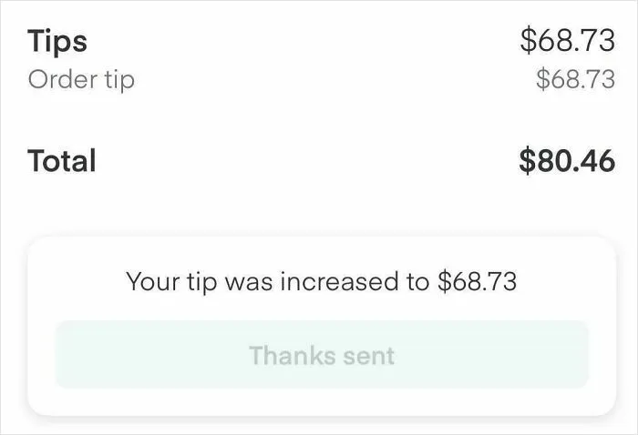Got Tipped $70 Bc Neighbors Called The Cops