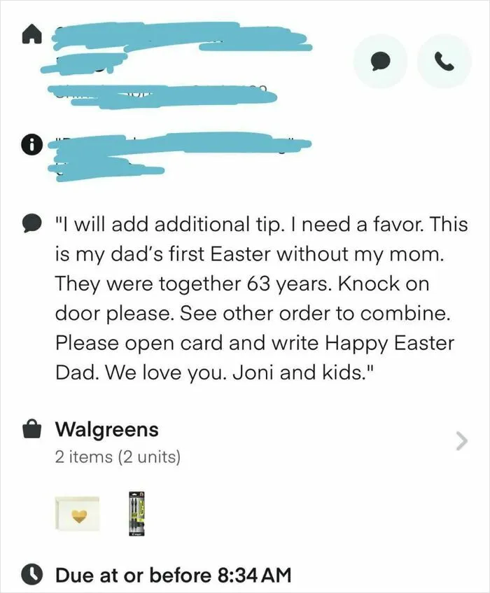 Most Heart Wrenching Instacart Order I’ve Had