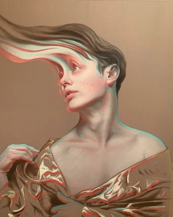 Artist Adds A Modern Twist To Classical Style Paintings By Distorting Them (30 Pics)