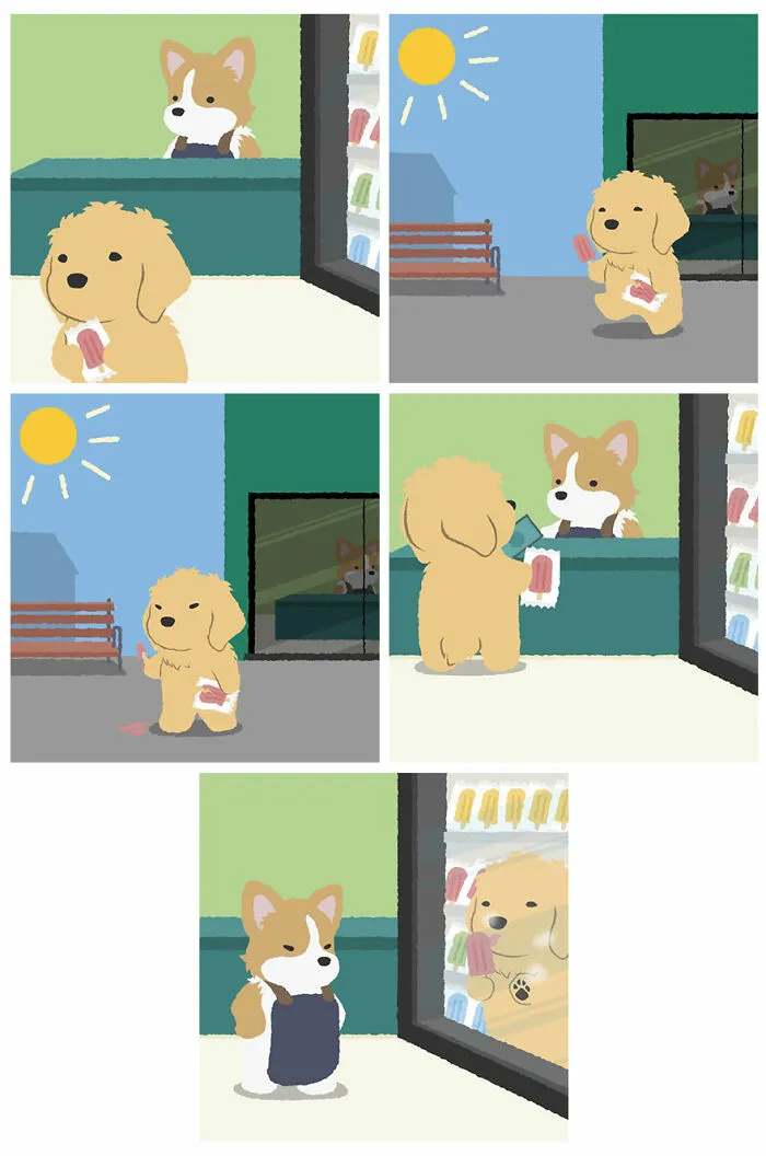 20 New Fun Comics By Kesanitw Featuring Cute Human-Like Animals