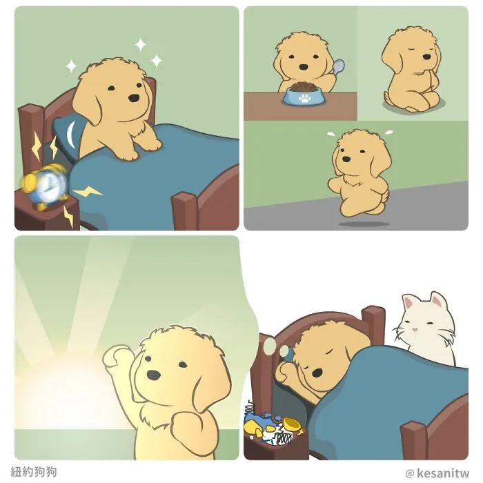 20 New Fun Comics By Kesanitw Featuring Cute Human-Like Animals