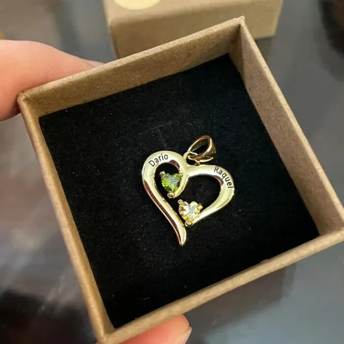 <a style="display:inline;" href="https://www.amazon.com/Love-Jewelry-Personalized-Simulated-Birthstone/dp/B073XLX2NB?ie=UTF8&linkCode=ll1&tag=bplion-20&linkId=a67a5523f5e7c3b54aba0f0c54bf6612&language=en_US&ref_=as_li_ss_tl " target="_blank"> "My ex framed a <span Style="Font:inherit;color:#d74b1f;"> necklace</Span> with our names on it and the date we got engaged, she put some pretty lingerie i liked as the background." - <span Style="Font:inherit;color:#808080"> Alliance-is-Love</Span>