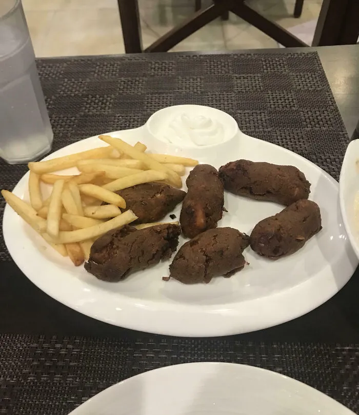 I’m An English Man Travelling India. Fancied Some British Food And Ordered Fish And Chips. Wow, What A Sight This Was