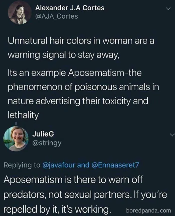 A Thread On Aposematism