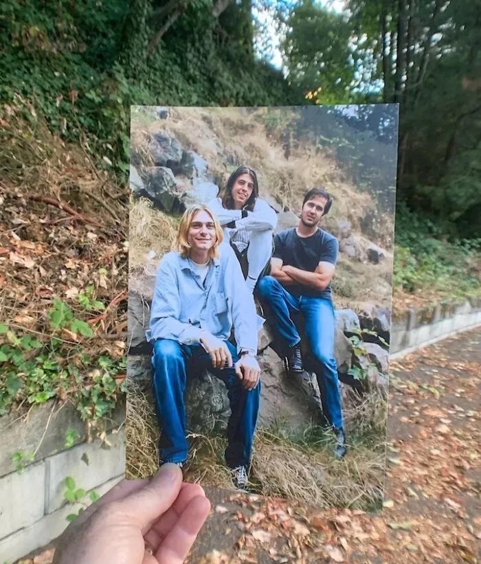 Nirvana August 28, 1993, Photo By Youri Lenquette