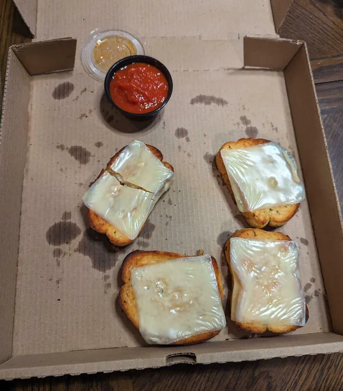 This $10 Cheesy Garlic Bread I Bought Tonight