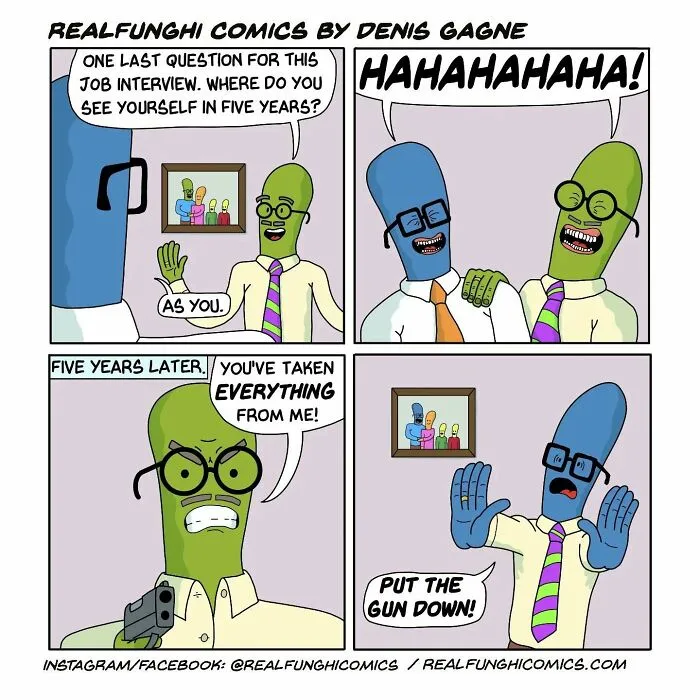 Hilariously Bizarre: 30 Comics By Denis Gagne With Unexpected Twists And Turns (New Pics)