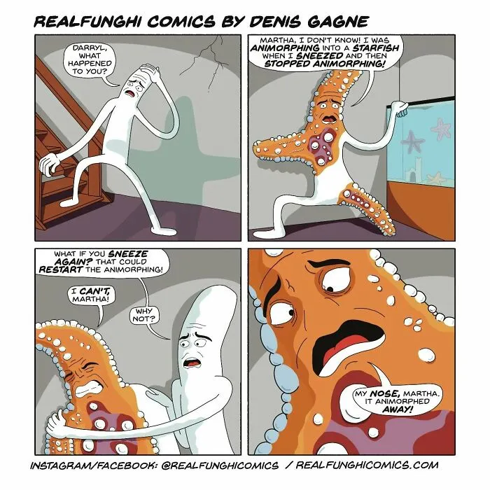 Hilariously Bizarre: 30 Comics By Denis Gagne With Unexpected Twists And Turns (New Pics)