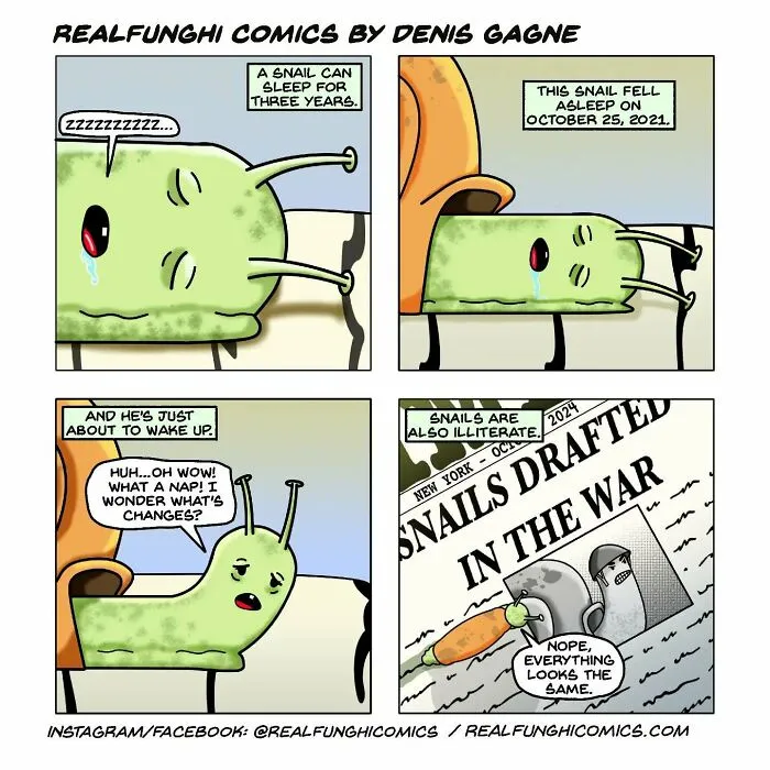 Hilariously Bizarre: 30 Comics By Denis Gagne With Unexpected Twists And Turns (New Pics)