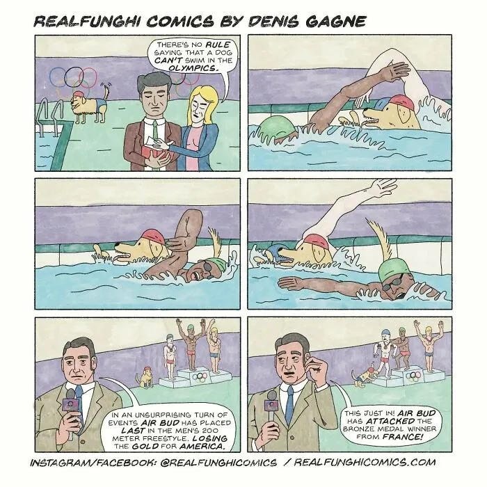 Hilariously Bizarre: 30 Comics By Denis Gagne With Unexpected Twists And Turns (New Pics)