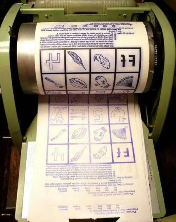 I See Your Overhead Projector And Raise You A Mimeograph