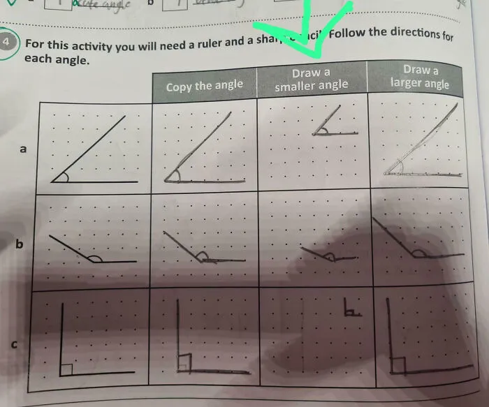 Mi pareja es profesora de primaria. Hoy me ha enviado esta joya