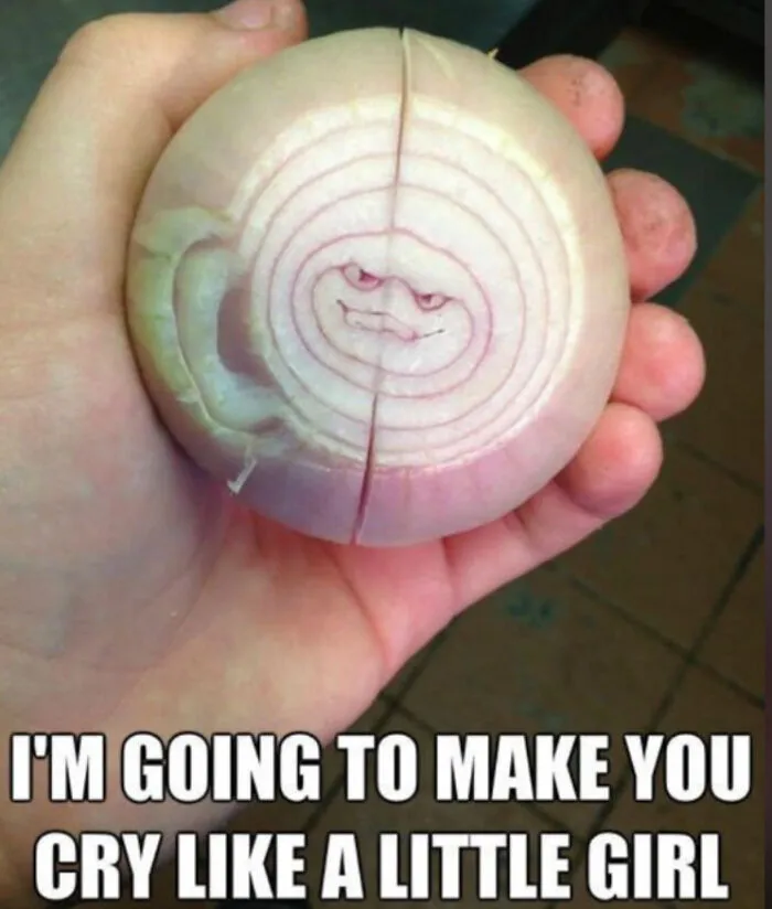 Malevolent Onion—tears Are Inevitable