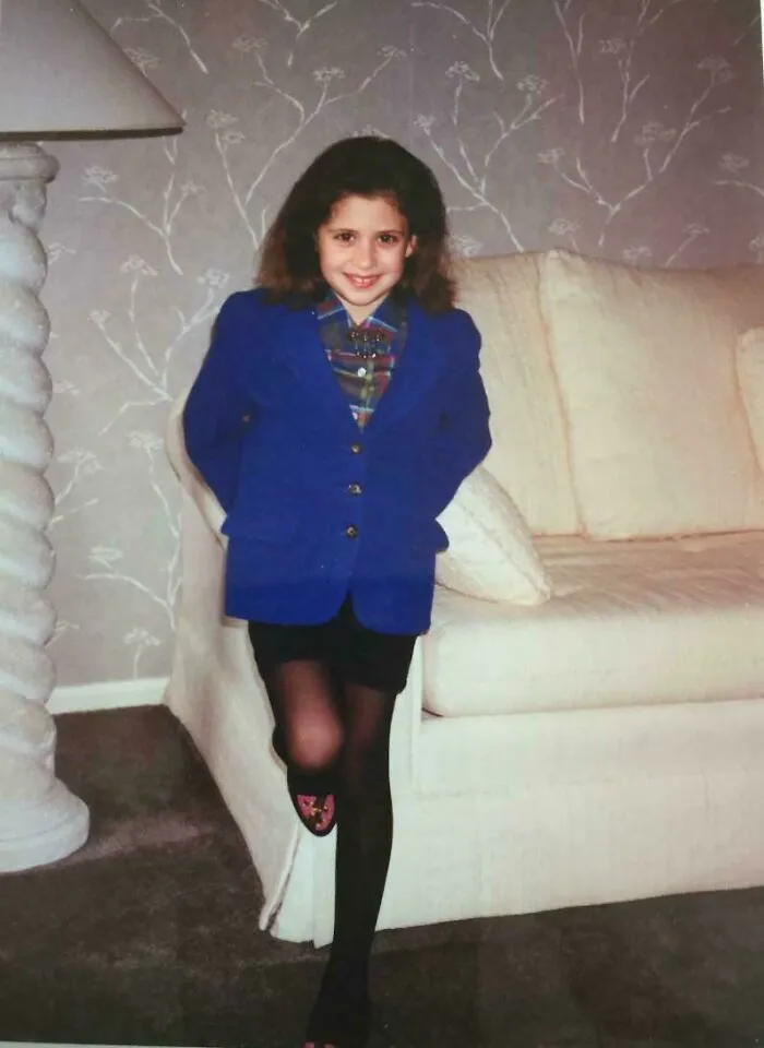 Just A Third Grader In ‘93 Heading To A Long Day At The Office