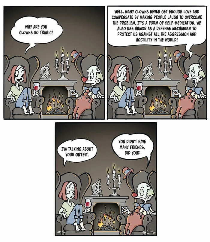 Hilarious Takes On The Afterlife Through 20 New Comics By This Artist