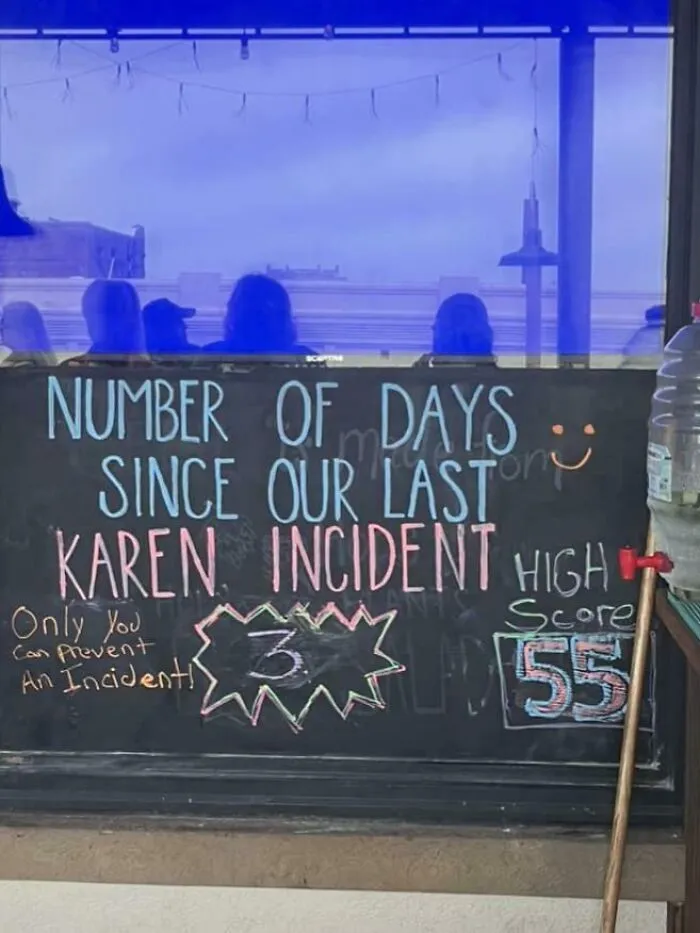 Seen At A Restaurant In Florida