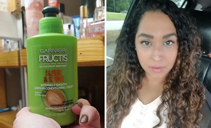 Tangle Tantrums Are So Last Season— This <a Style="Display:inline;" Href="Https://Www.amazon.com/Garnier-Fructis-Intensely-Smooth-Conditioning/Dp/B005gq6huk?ie=utf8&linkcode=ll1&tag=bpgecko-20&linkid=b12f3ecd61fe30cc04bc7003a6829947&language=en_us&ref_=as_li_ss_tl" Target="_blank"><span Style="Font: Inherit; Color: #d74b1f;"> Garnier Fructis Leave-In Conditioning Cream</Span> Is Like A Detangling Angel In A Bottle, Minus The Halo 