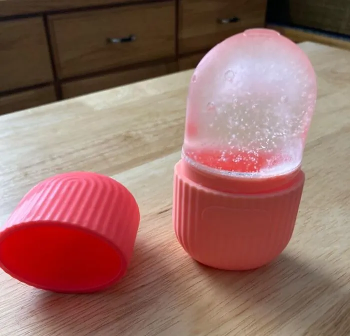 Roll With The Punches (And The Puffiness) With This <a Style="Display:inline;" Href="Https://Www.amazon.com/Aquuaera-Massager-Naturally-Conditioning-Migraine/Dp/B0cr1v2b6b?ie=utf8&th=1&linkcode=ll1&tag=bpgecko-20&linkid=8943c71328060d2e706fddbbab42f13d&language=en_us&ref_=as_li_ss_tl" Target="_blank"><span Style="Font: Inherit; Color: #d74b1f;"> Ice Roller For Your Face</Span> That's Like A Cool Kiss For Your Complexion— Bye-Bye, Bags And Dark Circles